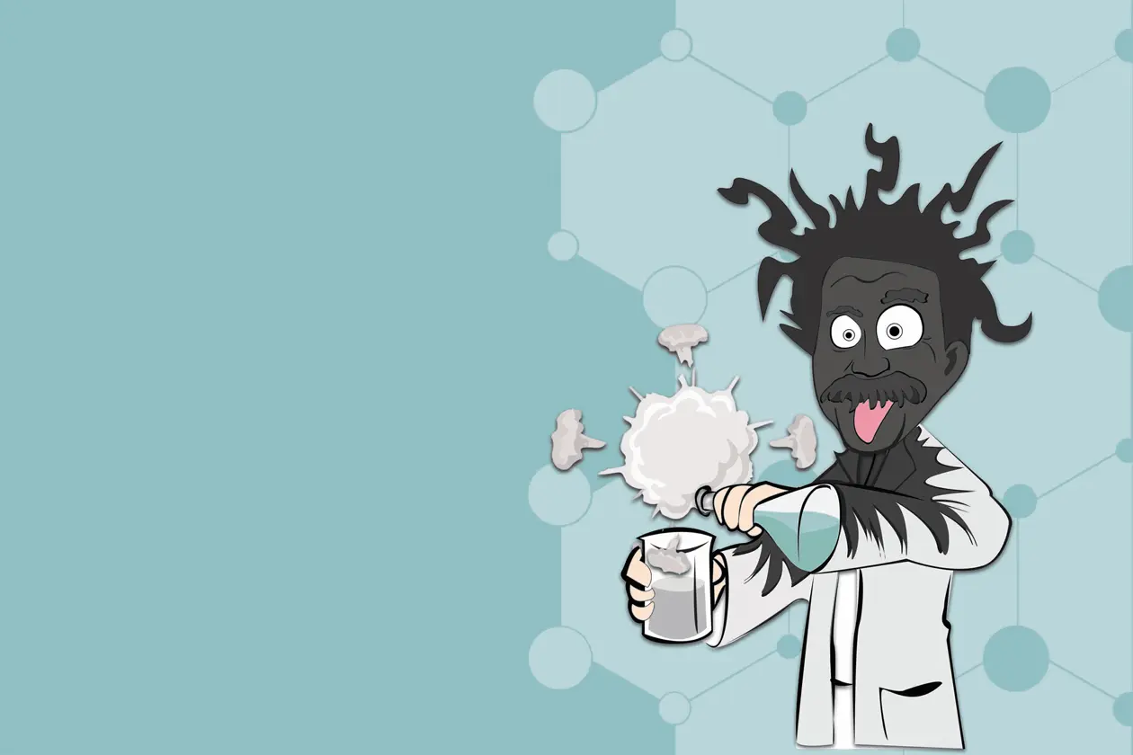 Chemiepark Bitterfeld-Wolfen Illustration by Charlie Grashoff. Einstein. The C/A Studio Grafikdesign in Leipzig