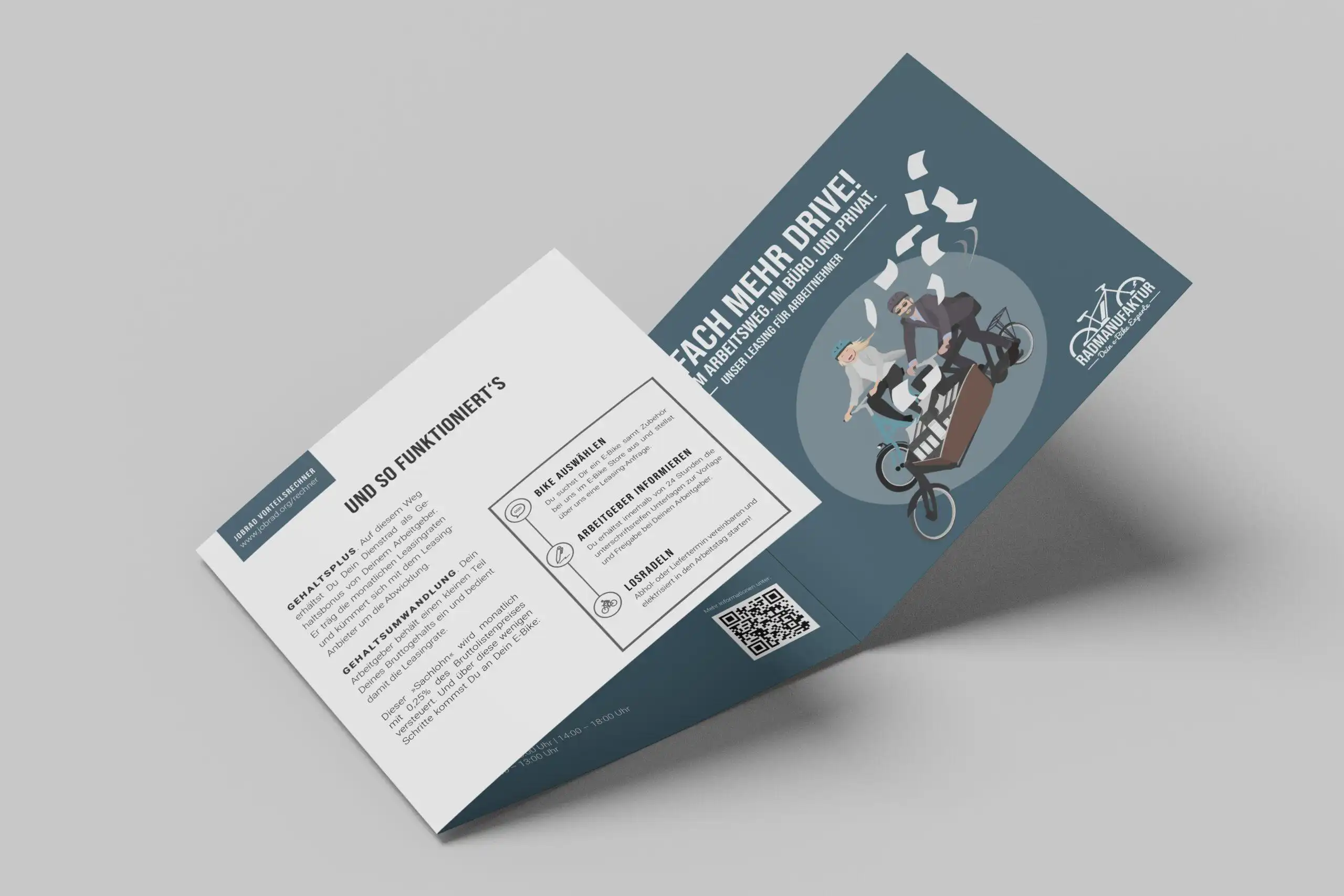 Radmanufaktur Merseburg | Komplettpaket: Corporate Design Leipzig, Grafikdesign Leipzig. Illustration Leipzig. Grafikdesign Halle. Grafikdesign Merseburg. Grafikdesign Dresden. Grafikdesign Magdeburg. Digitale Kommunikationsmittel, Werbemittel, Printmedien: Broschüren, Flyer, Poster, Sticker, Flyer & mehr. Produziert von: Charlie Grashoff - The C/A Studio.